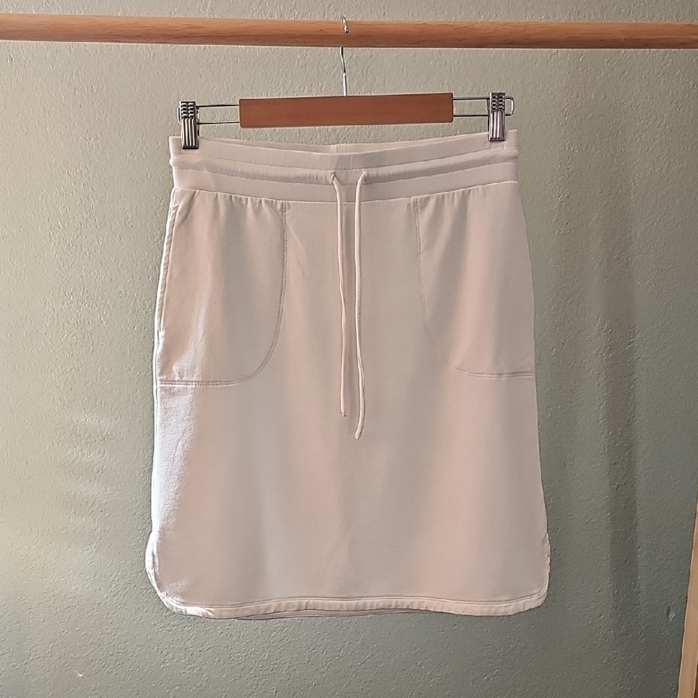 Talbots Creamy White Mini Skirt
